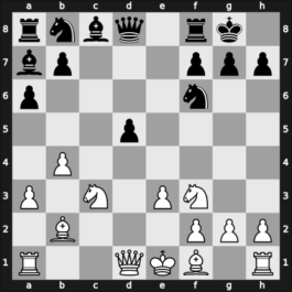 1907 Karlsbad – Round 1 – Teichmann, Richard – 1/2-1/2 – Mieses, Julio Cesar – G22