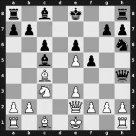 1907 Karlsbad – Round 1 – Duz-Khotimirsky, Fedor Ivanovich – 1-0 – Johner, Paul – G40