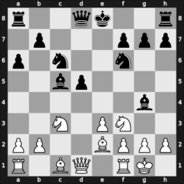 1907 Karlsbad – Round 1 – Cohn, Erich – 0-1 – Mieses, Julio Cesar – G41