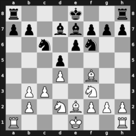 1907 Karlsbad – Round 1 – Cohn, Erich – 1/2-1/2 – Wolf Heinrich – G47