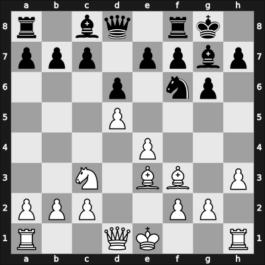 1907 Karlsbad – Round 1 – Schlechter, Carl – 1/2-1/2 – Chigorin, Mikhail – G55