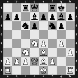 1907 Karlsbad – Round 1 – Tartakower, Savielly – 1-0 – Duz-Khotimirsky, Fedor Ivanovich – G60