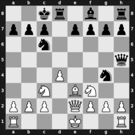 1907 Karlsbad – Round 1 – Schlechter, Carl – 1-0 – Mieses, Jacques – G69