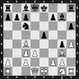 1907 Karlsbad – Round 1 – Spielmann, Rudolf – 1/2-1/2 – Schlechter, Carl – G71