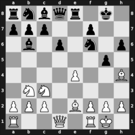 1907 Karlsbad – Round 1 – Cohn, Erich – 0-1 – Nimzowitsch, Aaron – G79