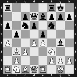 1907 Karlsbad – Round 1 – Olland, Adolf George – 0-1 – Schlechter, Carl – G113