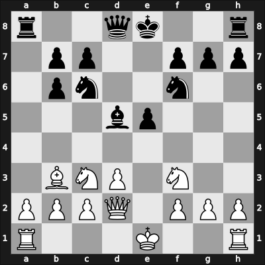 1907 Karlsbad – Round 1 – Tartakower, Savielly – 1-0 – Nimzowitsch, Aron – G145
