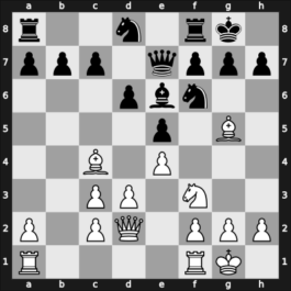 1907 Karlsbad – Round 1 – Janowski, Dawid – 0-1 – Rubinstein, Akiba – G149