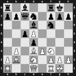 1907 Karlsbad – Round 10 – Rubinstein, Akiba – 1-0 – Berger, Jacob – G164