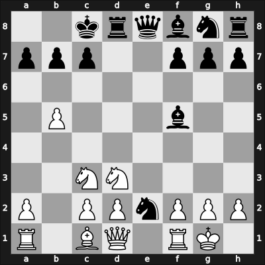 1907 Karlsbad – Round 12 – Janowski, Dawid – 1-0 – Mieses, Jacques – G166