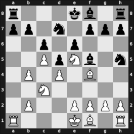1907 Karlsbad – Round 20 – Nimzowitsch, Aron – 1-0 – Chigorin, Mikhail – G177