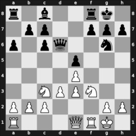 1907 Oostende – Round 2 – Tarrasch, Siegbert – 1/2-1/2 – Chigorin, Mikhail – G5
