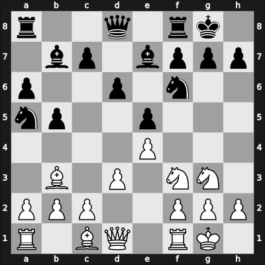 1907 Ostende – Round 1 – Burn, Amos – 1/2-1/2 – Schlechter, Carl – G11