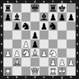 1907 Ostende – Round 2 – Schlechter, Carl – 1/2-1/2 – Tarrasch, Siegbert – G18