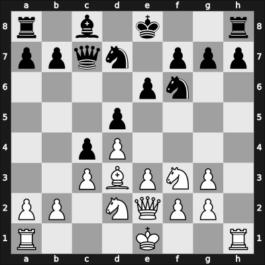 1907 Ostende – Round 3 – Marshall Viele, Fabrizio Aaron – 1-0 – Chigorin, Mikhail – G26