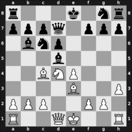 1907 Ostende – Round 3 – Chigorin, Mikhail – 1/2-1/2 – Janowski, Dawid – G28
