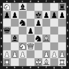1907 Ostende II – Round 1 – Leonhardt, Paul – 0-1 – Mieses, Jacques – G6
