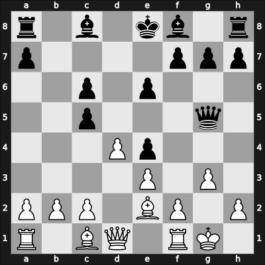 1907 Ostende II – Round 3 – Cohn, Wilhelm – 0-1 – Mieses, Jacques – G35