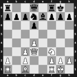 1907 Ostende II – Round 4 – Znosko-Borovsky, Eugene – 0-1 – Mortimer, James – G52