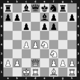 1907 Ostende II – Round 4 – Nimzowitsch, Aron – 1/2-1/2 – Perlis, Julius – G53