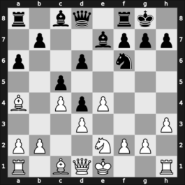 1907 Ostende II – Round 5 – Důras, Oldřich – 1-0 – Von Scheve, Theodor – G65