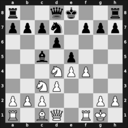 1907 Ostende II – Round 8 – Spielmann, Rudolf – 1/2-1/2 – Blackburne, Joseph – G97