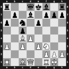 1907 Ostende II – Round 11 – Cohn, Erich – 1/2-1/2 – Znosko-Borovsky, Eugene – G129