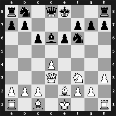 1907 Ostende II – Round 12 – Znosko-Borovsky, Eugene – 1-0 – Cohn, Wilhelm – G143