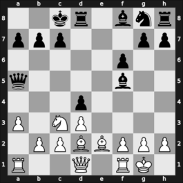 1907 Ostende II – Round 14 – John Wade Wec-Nyin – 1/2-1/2 – Leonhardt, Paul – G165