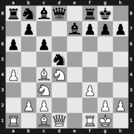 1907 Ostende II – Round 14 – Suechting, Hugo – 1/2-1/2 – Cohn, Wilhelm – G168