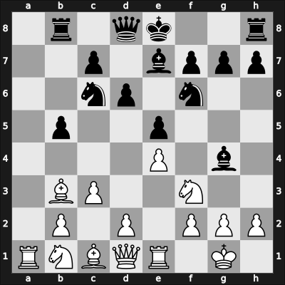 1907 Ostende II – Round 14 – Van Vliet, Lodewijk – 0-1 – Perlis, Julius – G171