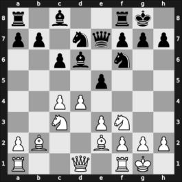 1907 Ostende II – Round 17 – Blackburne, Joseph – 1/2-1/2 – John Wade Wec-Nyin – G199