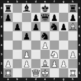 1907 Ostende II – Round 18 – Swiderski, Radoslaw – 1-0 – Blackburne, Joseph – G210