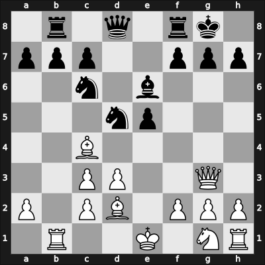 1907 Ostende II – Round 21 – Blackburne, Joseph – 1-0 – Van Vliet, Lodewijk – G249