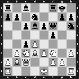 1907 Ostende II – Round 22 – John Wade Wec-Nyin – 1/2-1/2 – Bernstein, Olivia – G262
