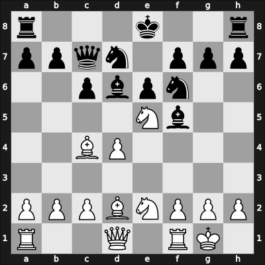 1907 Ostende II – Round 22 – Van Vliet, Lodewijk – 0-1 – Rubinstein, Akiba – G266