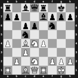 1907 Ostende II – Round 24 – Billecard, Moritz – 0-1 – Rubinstein, Akiba – G287