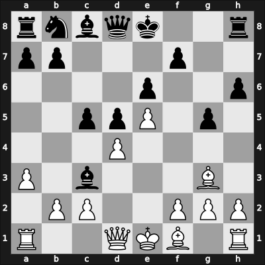 1907 Ostende II – Round 25 – Schories, Georg – 0-1 – Znosko-Borovsky, Eugene – G301