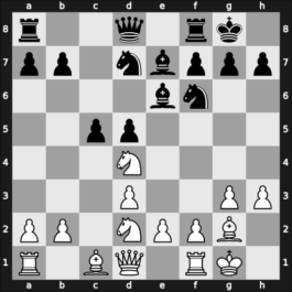 1907 Ostende II – Round 27 – Blackburne, Joseph – 1-0 – Cohn, Erich – G314