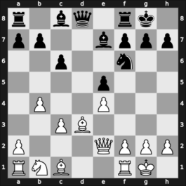 1907 Ostende II – Round 27 – D Marco, Gianni – 1/2-1/2 – Van Vliet, Lodewijk – G317