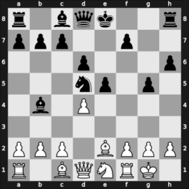 1907 Ostende II – Round 27 – Nimzowitsch, Aron – 1/2-1/2 – Metger, Johannes – G320