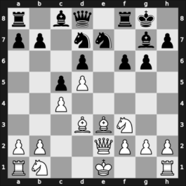 1907 Ostende II – Round 28 – Cohn, Wilhelm – 0-1 – Blackburne, Joseph – G329