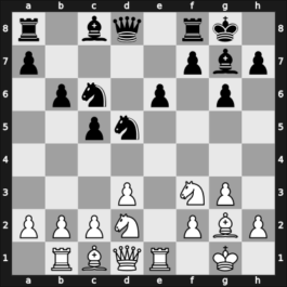 1907 Ostende II – Round 29 – Nimzowitsch, Aron – 1-0 – Swiderski, Radoslaw – G351