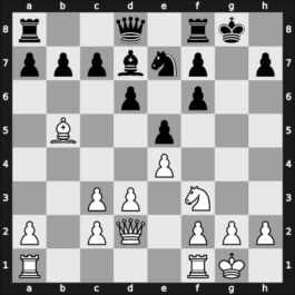1907 Vienna – Round 2 – Wolf Heinrich – 1-0 – Loewy, Leopold Jr – G10