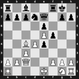 1907 Vienna – Round 7 – Spielmann, Rudolf – 1/2-1/2 – Tartakower, Savielly – G32