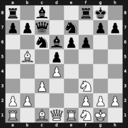 1908 BCF Ch 5th – Round 1 – Blackburne, Joseph – 1/2-1/2 – Gunsberg, Isidor – G4