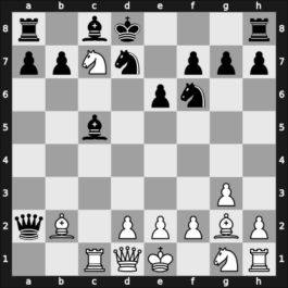 1908 BCF Ch 5th – Round 10 – Blackburne, Joseph – 1-0 – Blake, Joseph – G35