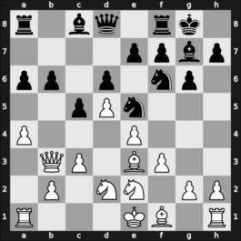 1908 BCF Ch 5th – Round 11 – Palmer, Wilfred Charles – 1-0 – Blackburne, Joseph – G39