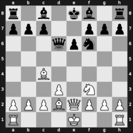 1908 Prague – Round 1 – Schlechter, Carl – 1-0 – Mieses, Jacques – G12