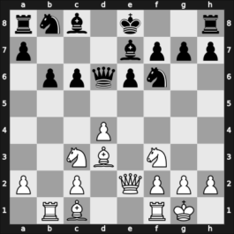 1908 Prague – Round 1 – Leonhardt, Paul – 1/2-1/2 – Mieses, Jacques – G13
